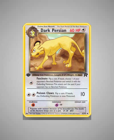 Collector’s Guide: Dark Persian (Team Rocket #42)