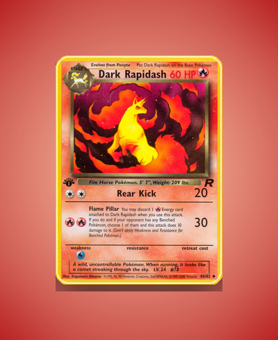 Collector’s Guide: Dark Rapidash (Team Rocket #44)