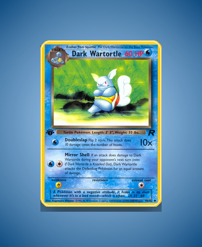 Collector’s Guide: Dark Wartortle (Team Rocket #46)