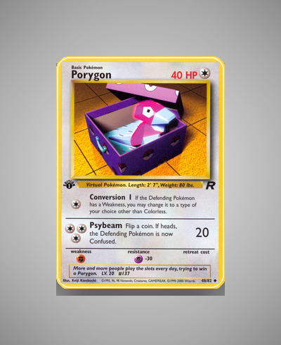 Collector’s Guide: Porygon (Team Rocket #48)