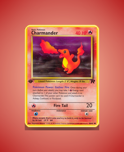 Collector’s Guide: Charmander (Team Rocket #50)
