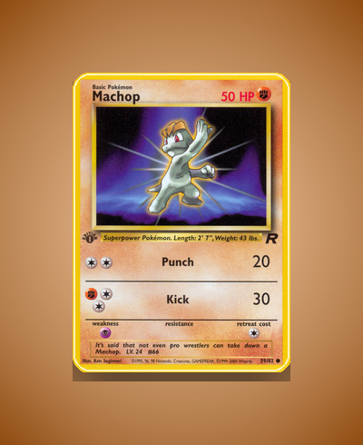 Collector’s Guide: Machop (Team Rocket #59)