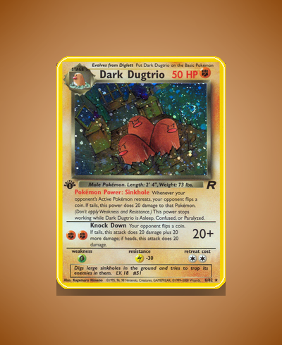Collector’s Guide: Dark Dugtrio (Team Rocket #6)