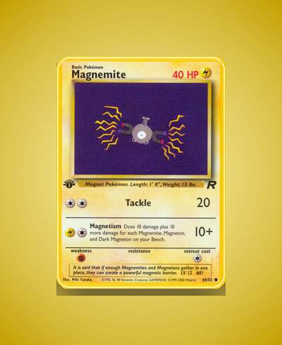 Collector’s Guide: Magnemite (Team Rocket #60)