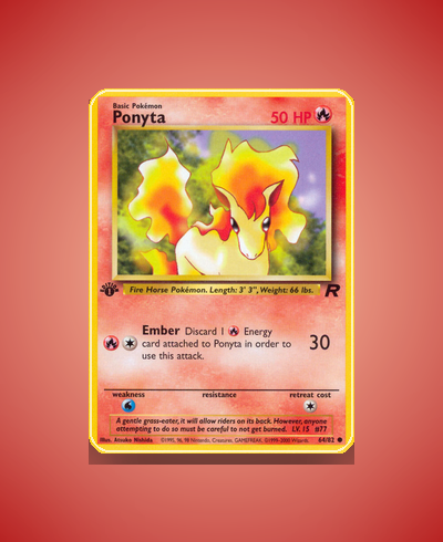 Collector’s Guide: Ponyta (Team Rocket #64)