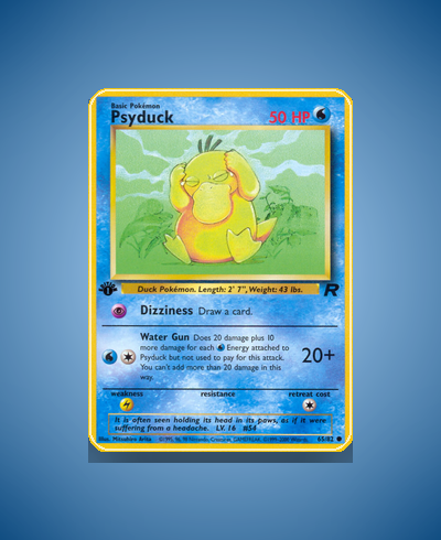 Collector’s Guide: Psyduck (Team Rocket #65)