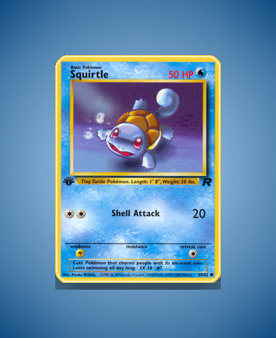 Collector’s Guide: Squirtle (Team Rocket #68)