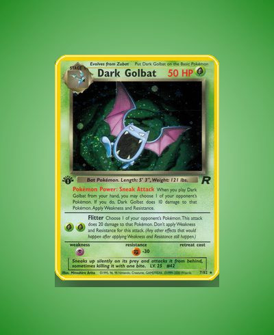 Collector’s Guide: Dark Golbat (Team Rocket #7)