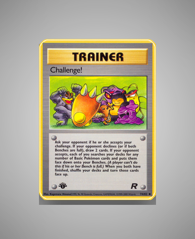 Collector’s Guide: Challenge! (Team Rocket #74)
