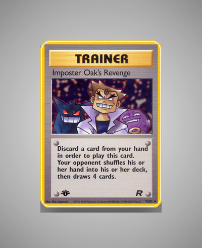 Collector’s Guide: Imposter Oak’s Revenge (Team Rocket #76)