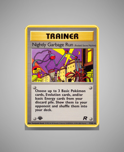 Collector’s Guide: Nightly Garbage Run (Team Rocket #77)