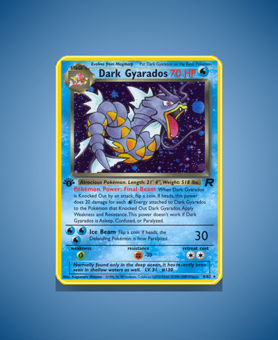 Collector’s Guide: Dark Gyarados (Team Rocket #8)