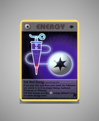 Collector’s Guide: Full Heal Energy (Team Rocket #81)