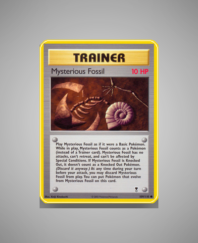 Collector’s Guide: Mysterious Fossil (Legendary Collection #109)