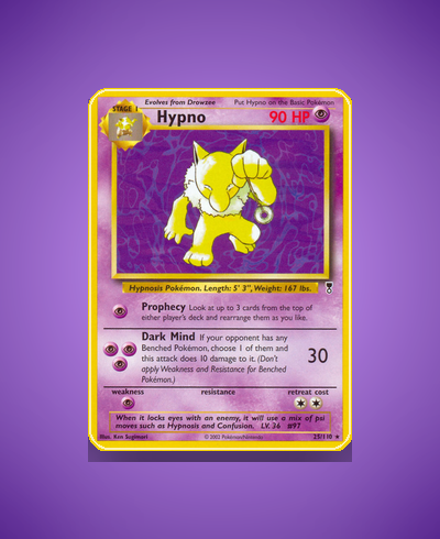 Collector’s Guide: Hypno (Legendary Collection #25)