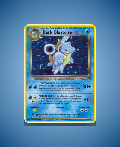 Collector’s Guide: Dark Blastoise (Legendary Collection #4)