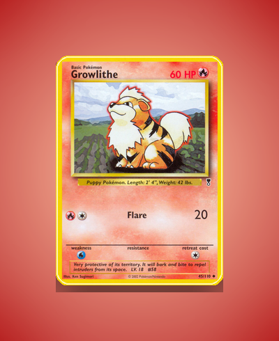 Collector’s Guide: Growlithe (Legendary Collection #45)