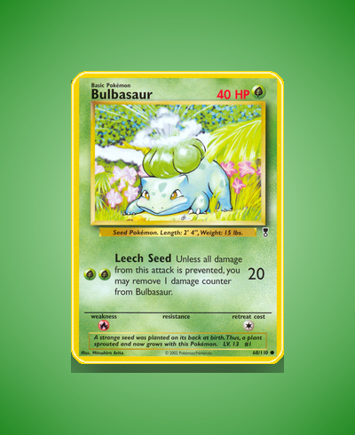 Collector’s Guide: Bulbasaur (Legendary Collection #68)