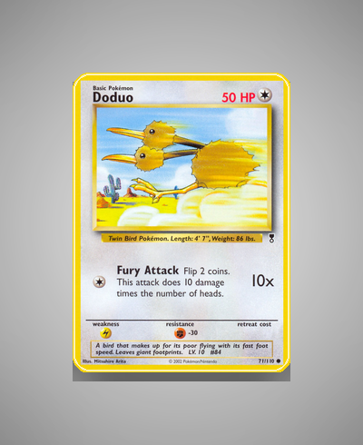 Collector’s Guide: Doduo (Legendary Collection #71)