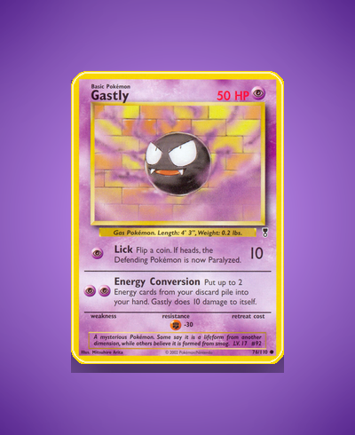 Collector’s Guide: Gastly (Legendary Collection #76)