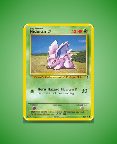 Collector’s Guide: Nidoran ♂ (Legendary Collection #83)
