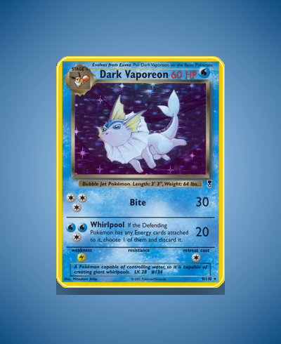 Collector’s Guide: Dark Vaporeon (Legendary Collection #9)