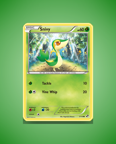Snivy (Black White) #1