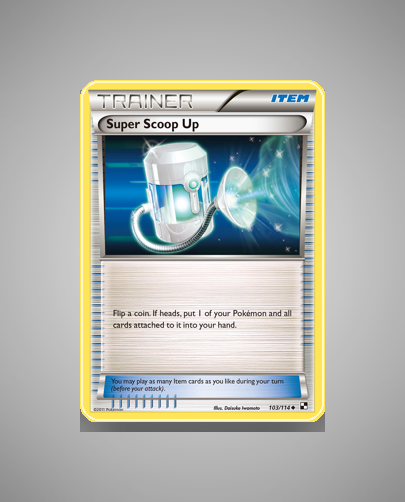 Super Scoop Up (Black White) #103