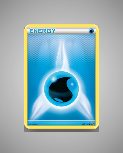 Water Energy (Black White) #107