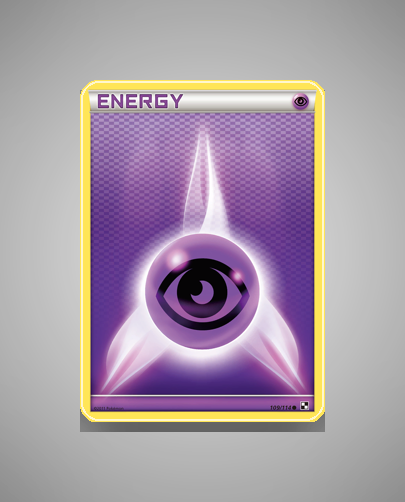 Psychic Energy (Black White) #109