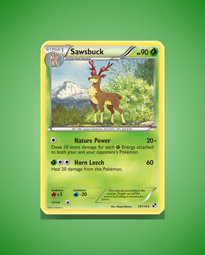 Sawsbuck (Black White) #14