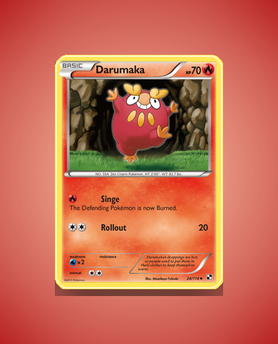 Darumaka (Black White) #24