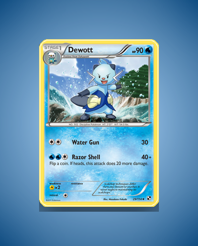 Dewott (Black White) #29