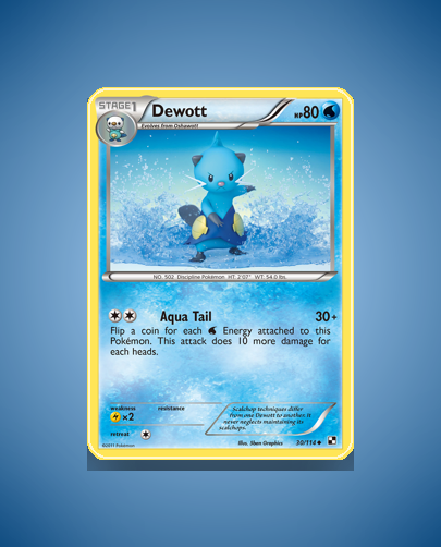 Dewott (Black White) #30