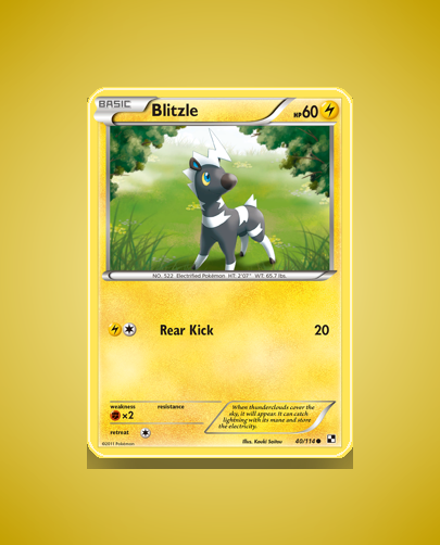 Blitzle (Black White) #40