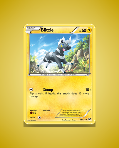 Blitzle (Black White) #41