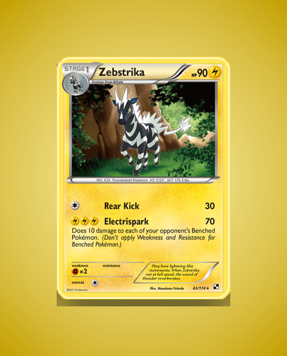Zebstrika (Black White) #43