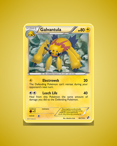 Galvantula (Black White) #46