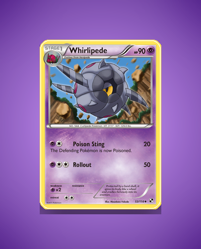 Whirlipede (Black White) #53