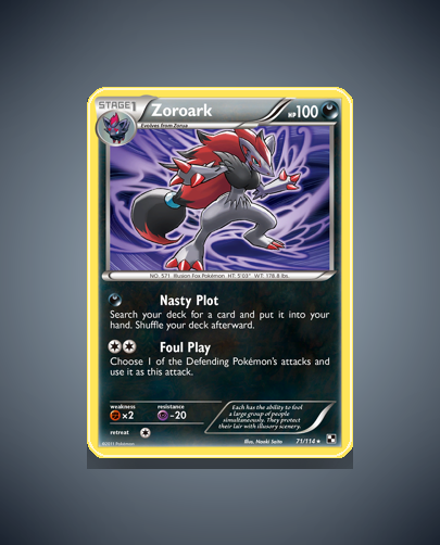 Zoroark (Black White) #71