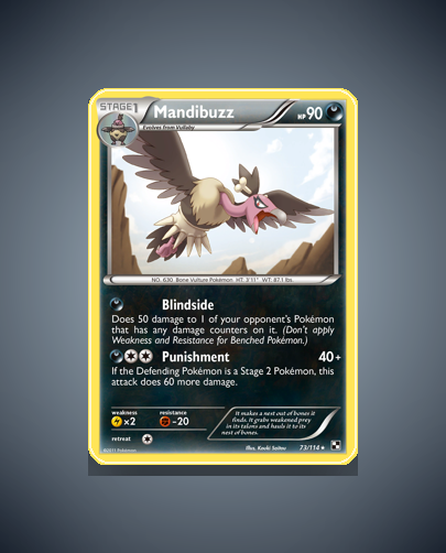 Mandibuzz (Black White) #73