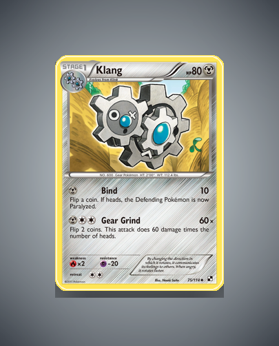 Klang (Black White) #75