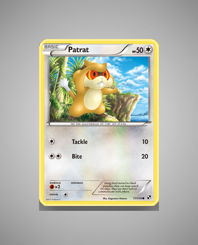 Patrat (Black White) #77