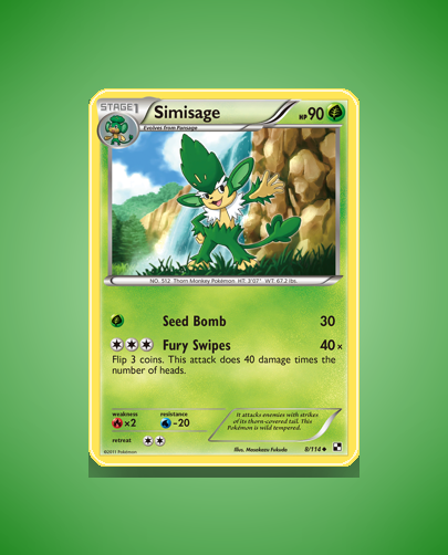 Simisage (Black White) #8