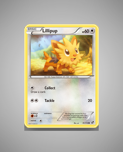 Lillipup (Black White) #81