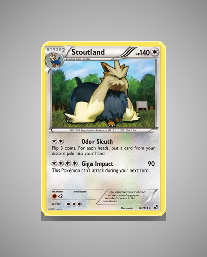 Stoutland (Black White) #83