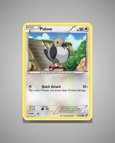 Pidove (Black White) #84