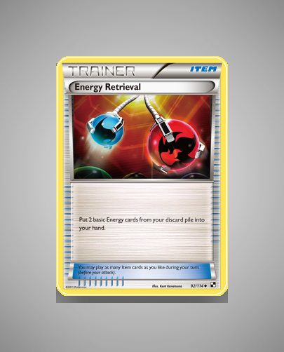Energy Retrieval (Black White) #92