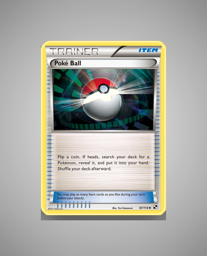 Poké Ball (Black White) #97