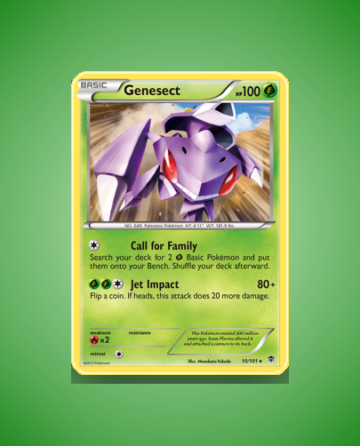 Genesect (Plasma Blast) #10